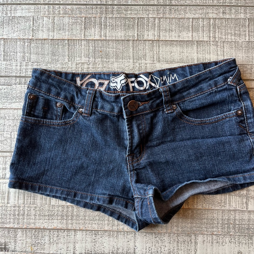 Fox jean shorts